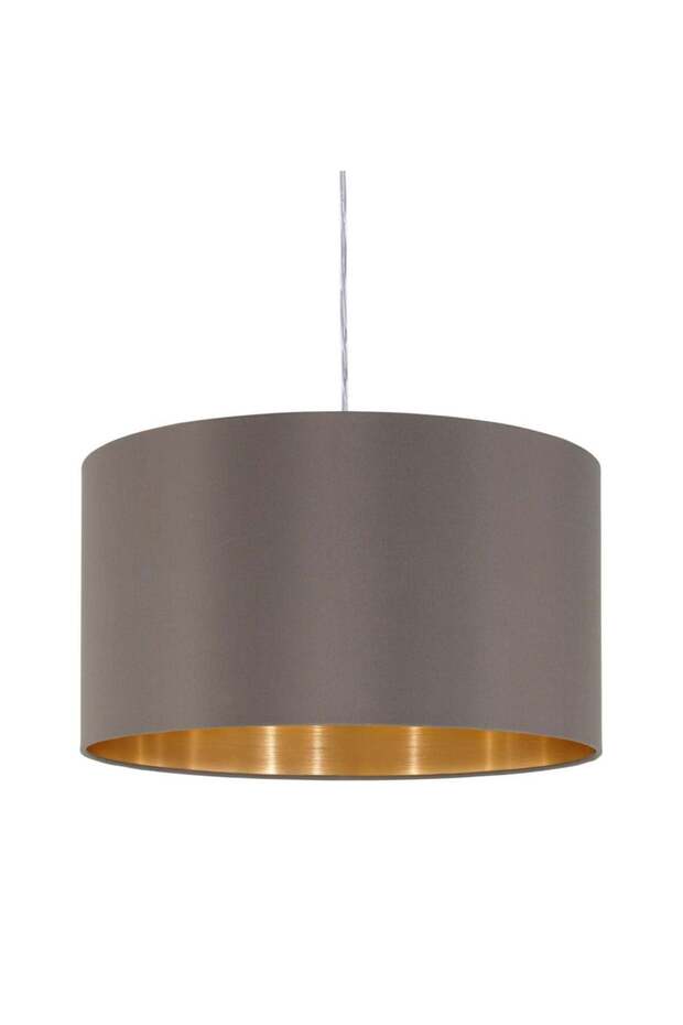 Kapuçino Vizon Renk Gold İç Astarlı Modern Şık Kaliteli Sarkıt Avize Aydınlatma - 1