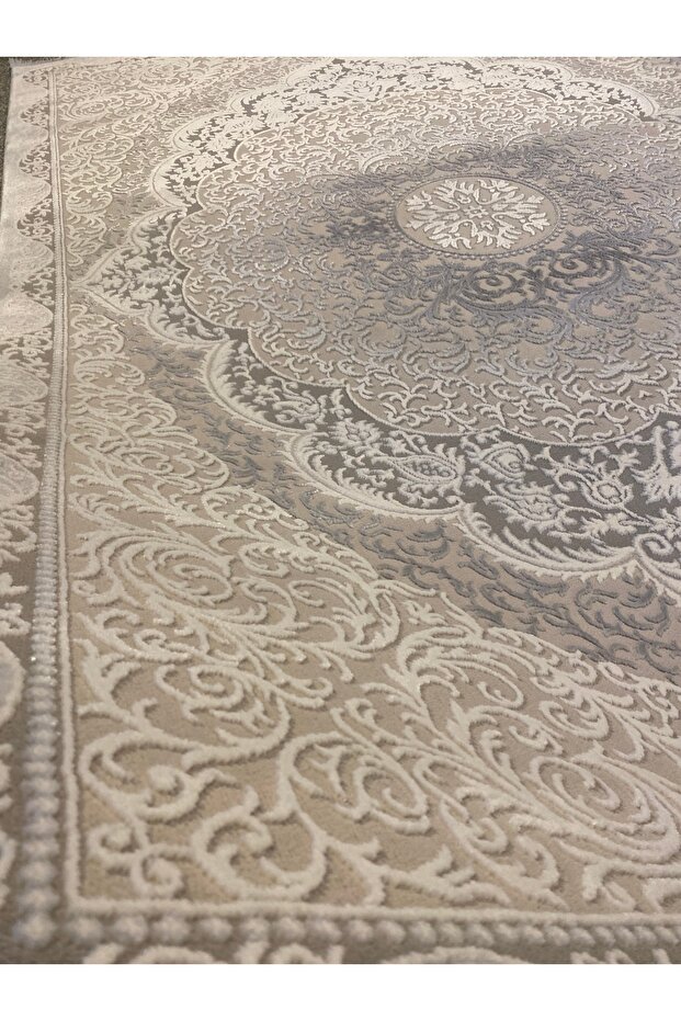 İpekli kalın salon halısı - 4