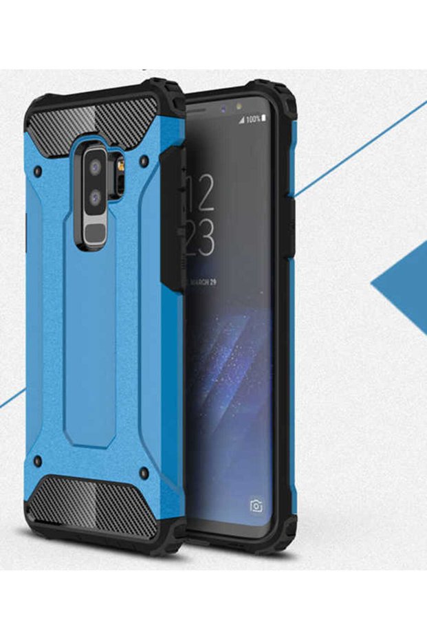Samsung Galaxy S9 Plus - Case Double Layer Armor Tank Crash Military Cover