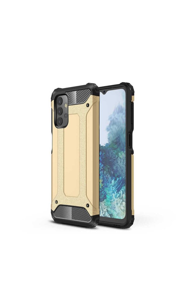 Samsung Galaxy A32 4g - Case Dual Layer Armor Tank Crash Military Cover