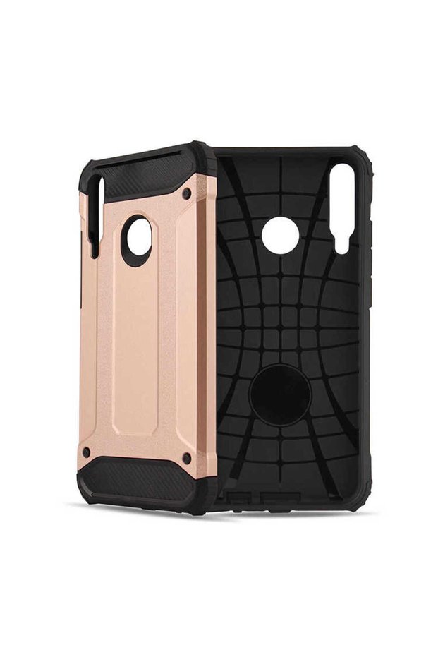 Huawei P40 Lite E - Case Double Layer Armor Tank Crash Military Cover