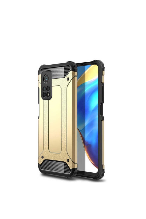 Xiaomi Mi 10t Pro 5g - Case Dual Layer Armor Tank Crash Military Cover