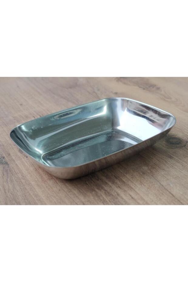 Çelik Kayık Tabak 304 17cm - 1