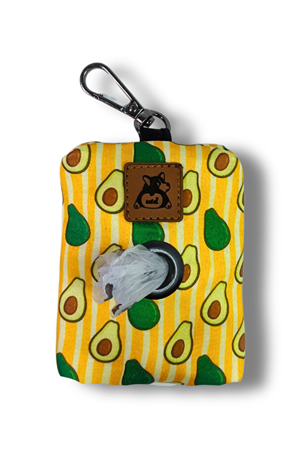 Avocado Dog Poop Waste Bag Roll Set