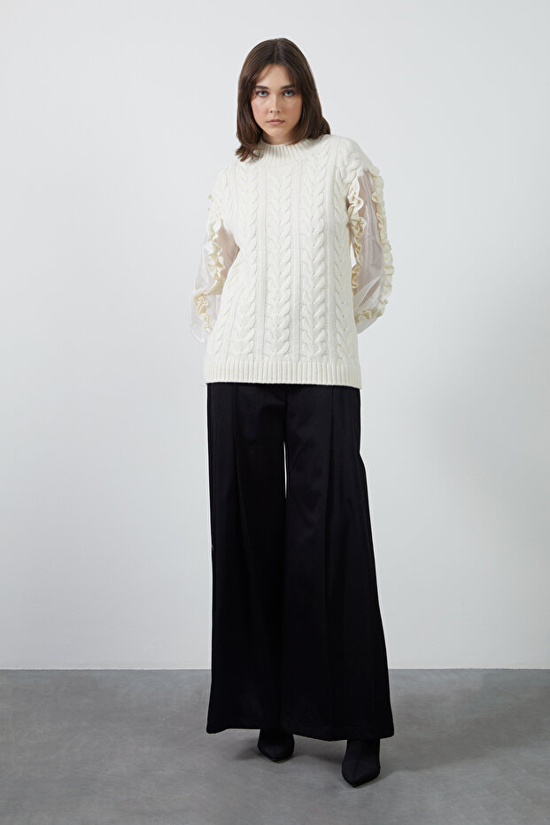 Ekru Triko Kazak - 1