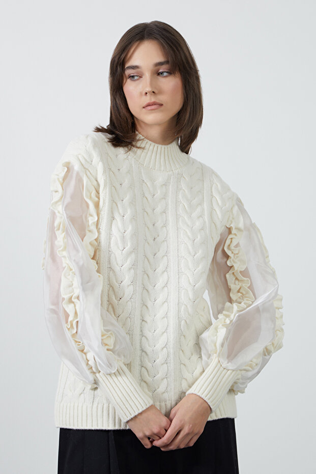 Ekru Triko Kazak - 2