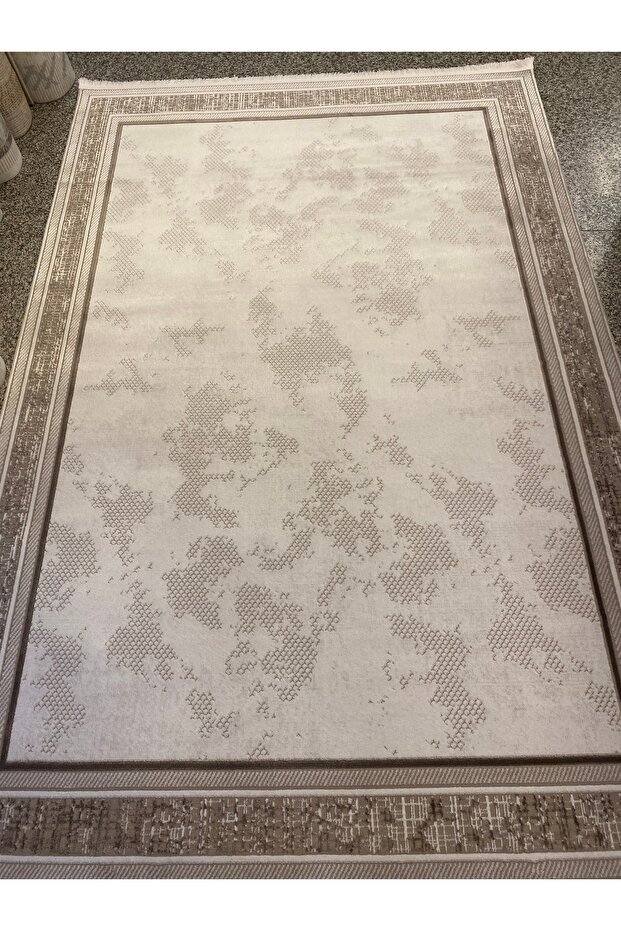 İpekli yün kalın halı - 1