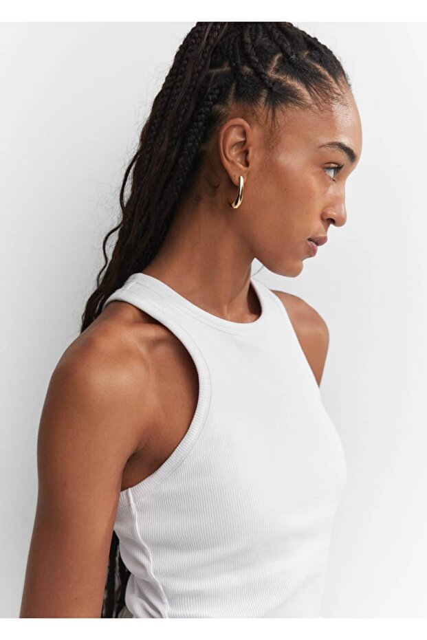 Sırt Dekolteli Halter Bluz - 6