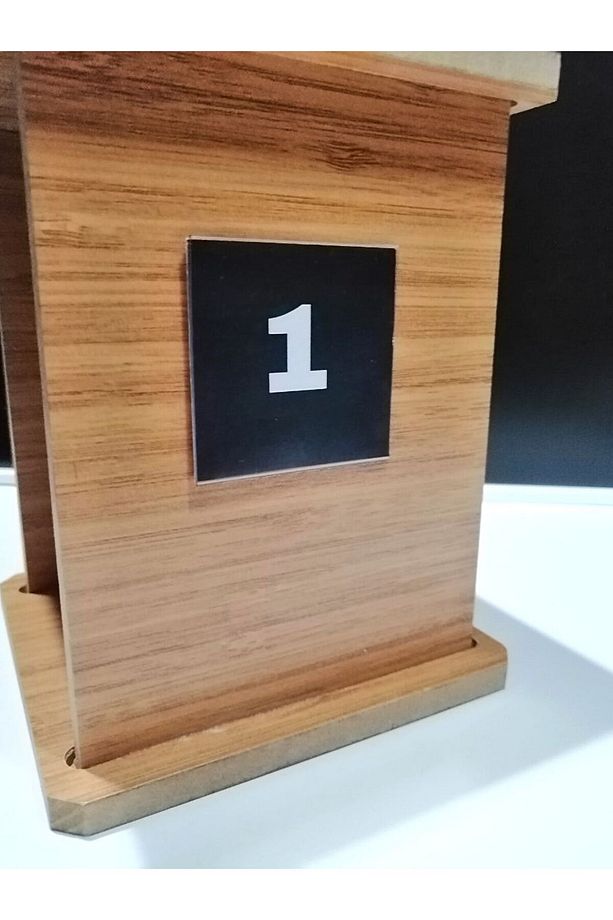 Yapışkanlı PVC İsimlik  Etiketlik ve 1-10 Siyah Numaralar Peçetelik Dolap Numaraları Sayı Takımı - 8