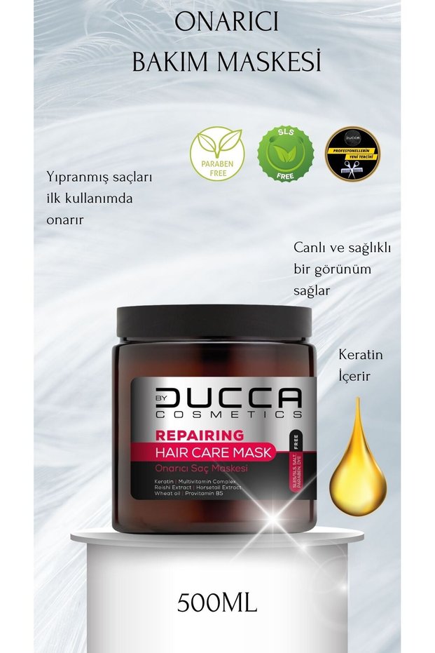 Ducca Repair Professional Hair Care Mask 500 ml (REPAIRING MASK)