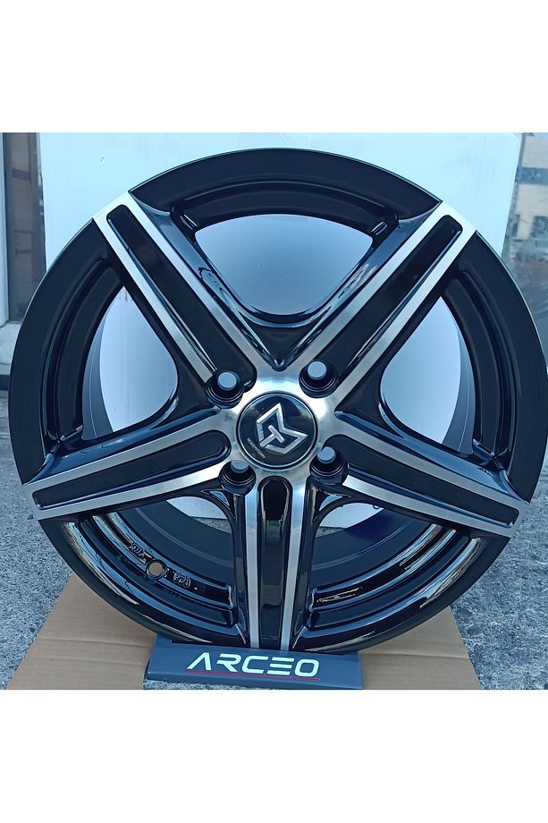 JANT-6,0X14 4X100 14* ET:35 CB:73,1 BLACK  MACHINED-4 ADET - 1