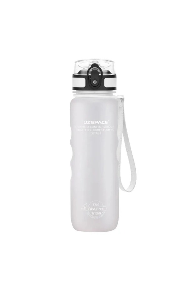 Uzspace 500ml Soft-Touch Tritan Water Bottle with Holding Support
