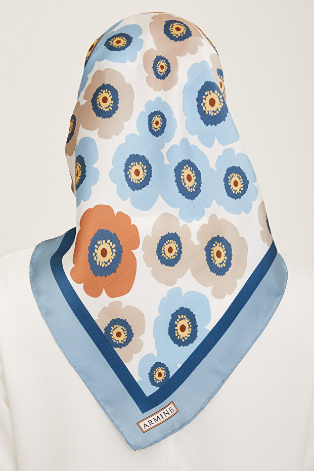 ARMİNE İPEK EŞARP 9106D (T) - 4