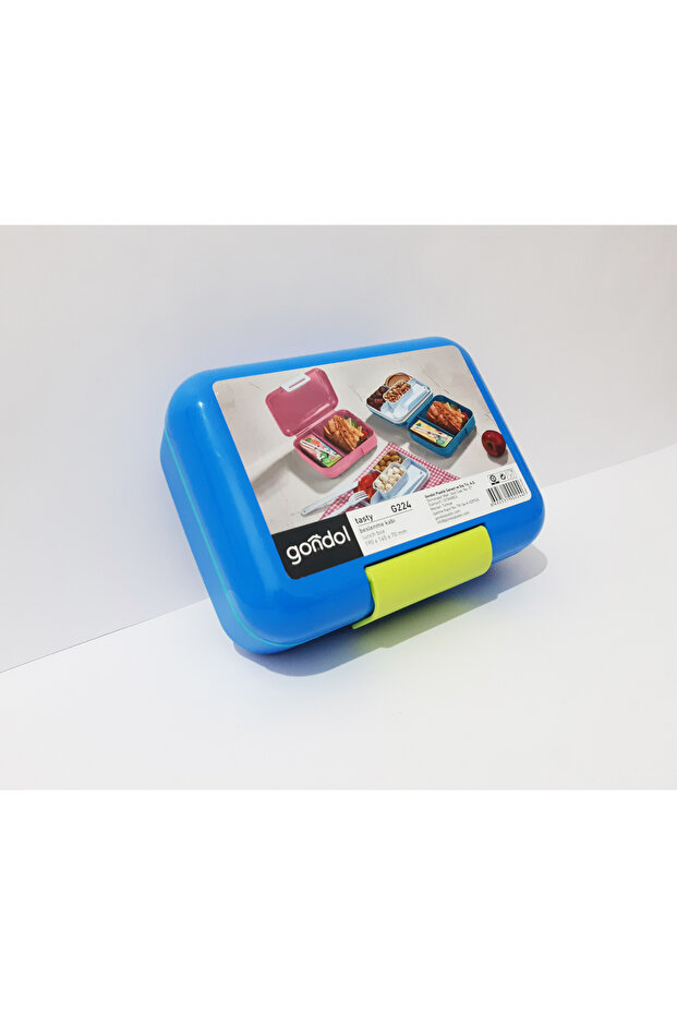 Beslenme Kabı 19x14x7 CM Okul İçin Bölmeli Beslenme Kutusu - 8