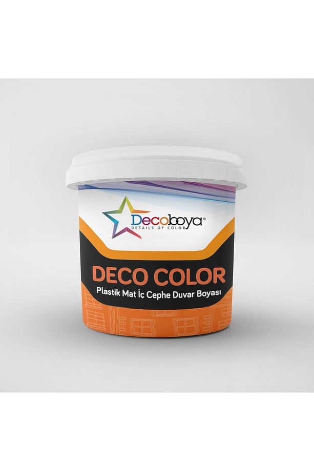 Deco Color Plastik Mat İç Cephe Duvar Boyası 3 Kg Tüm Renkler - 1