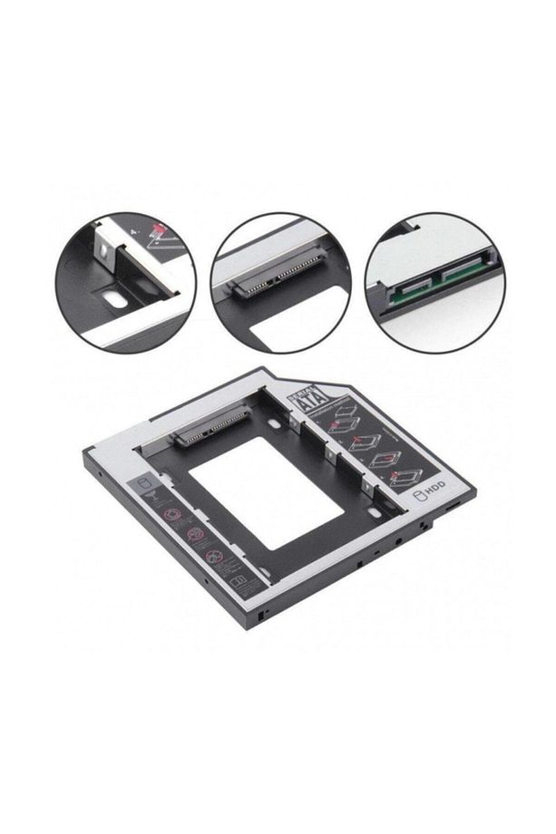 Notebook 12.7mm Cdrom Yerine Hdd/ssd Takma Aparatı Caddy C857 - 2