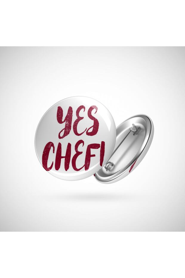 Yes Chef! Rozet - 1