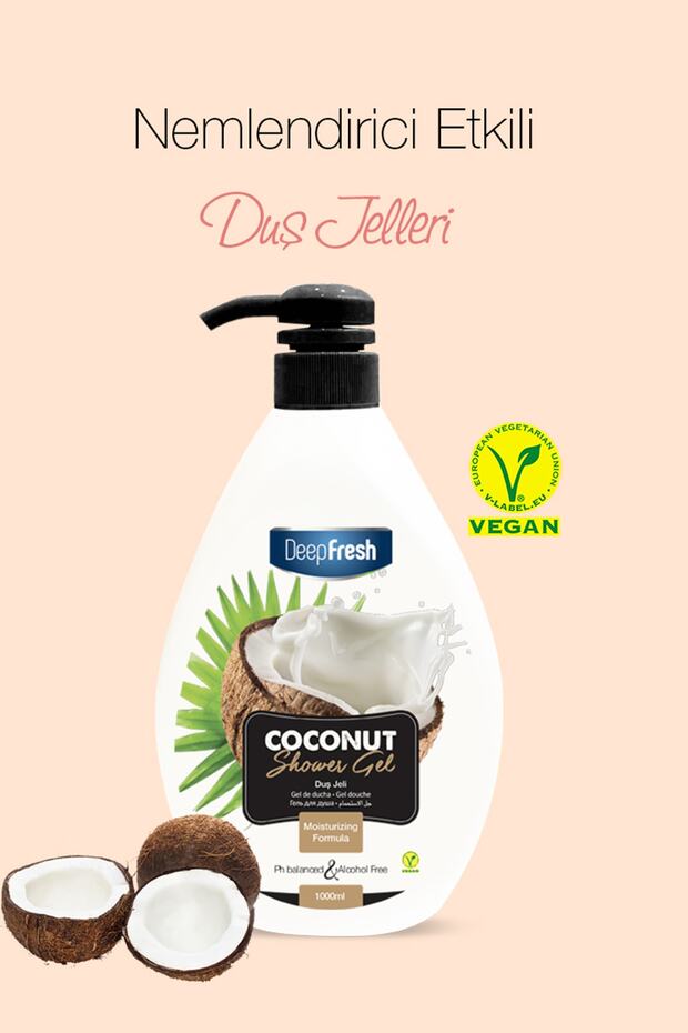 Duş Jeli Coconut 1 lt - 3