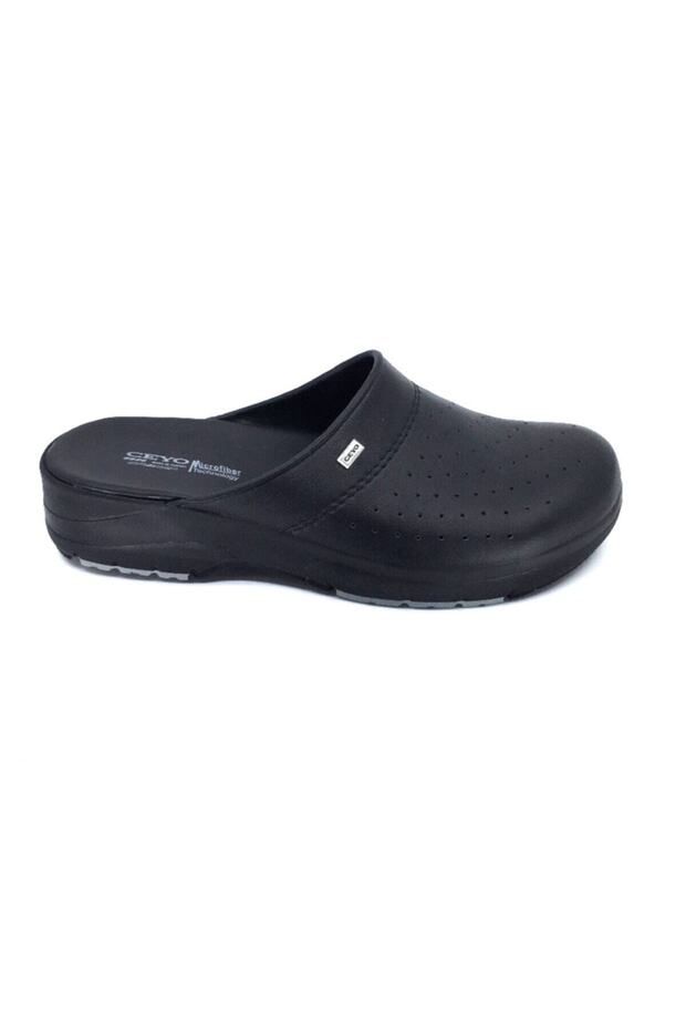 9926 Siyah Ortopedik Microfiber Technology Sabo Unısex Terlik - 1