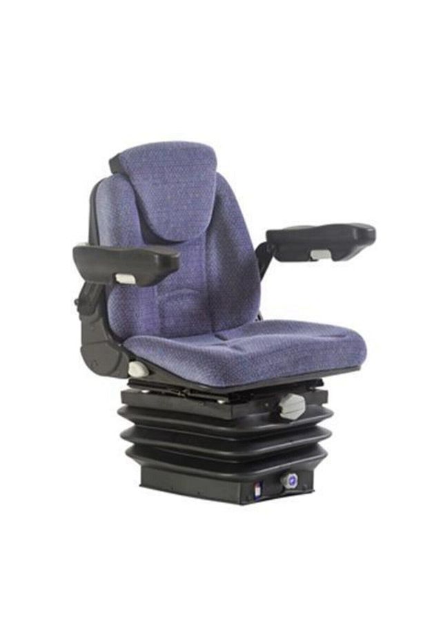 Lüks Tip Iş Makinesi Ve Traktör Koltuğu Universal Mavi - 1