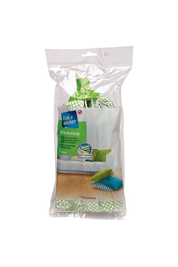 Flink & Sauber Mop Mikrofiber Yedek Paspas Ucu - 2