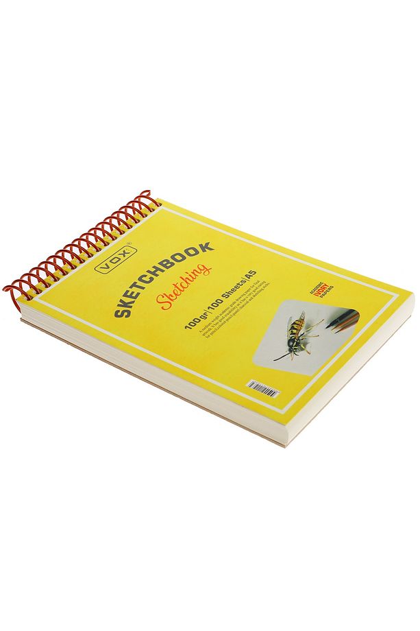 100 Gr. Eskiz Çizim Defteri - A5 -. 100 Yaprak Ivory Kağıt - 5