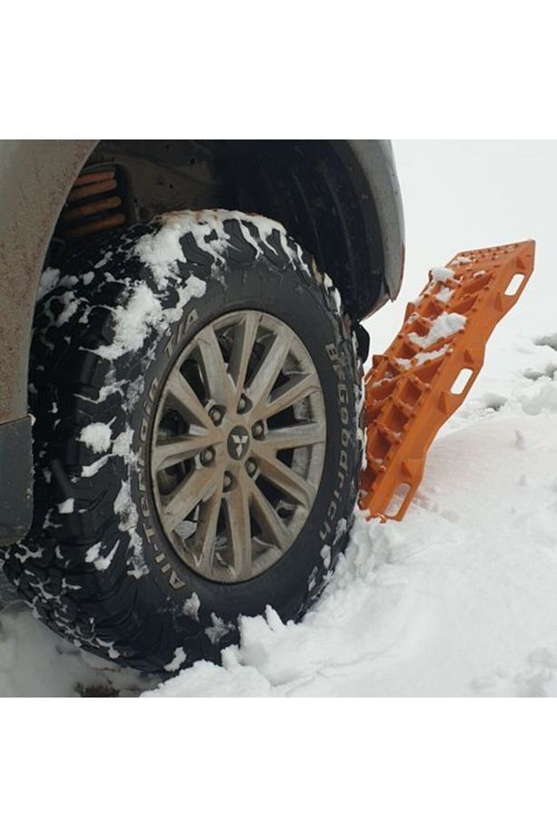 Kar Kum Çamur Paleti Büyük 2'li Set / Turuncu - 4