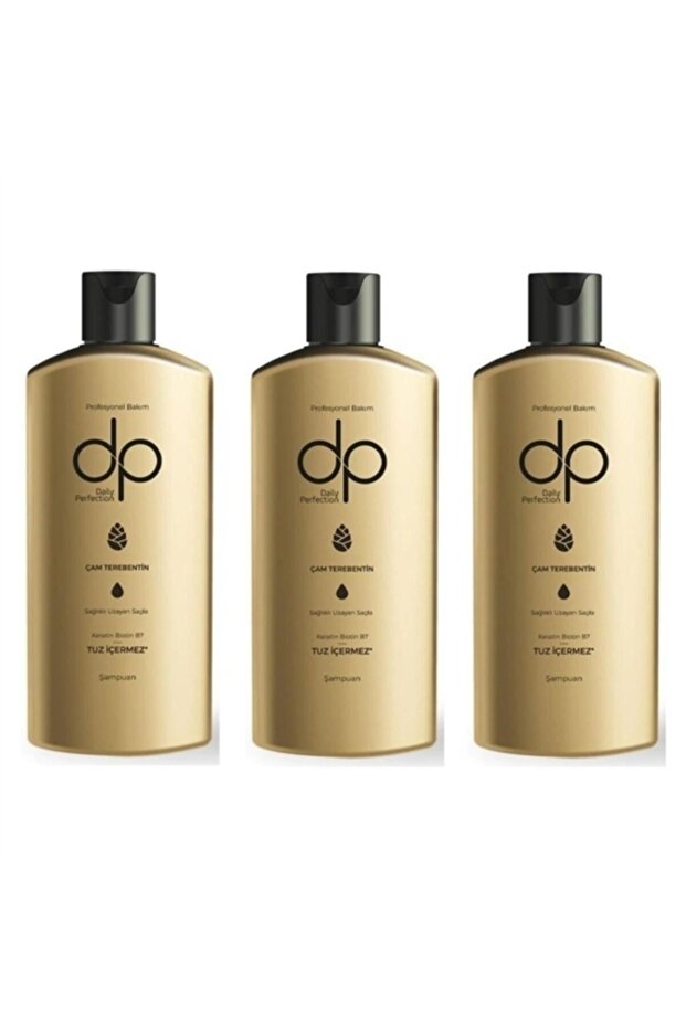Daily Perfection Salt-Free Shampoo 3X250 ml Pine Turpentine