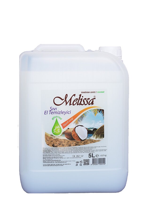 Coconut Liquid Soap 5 L 4 Pack