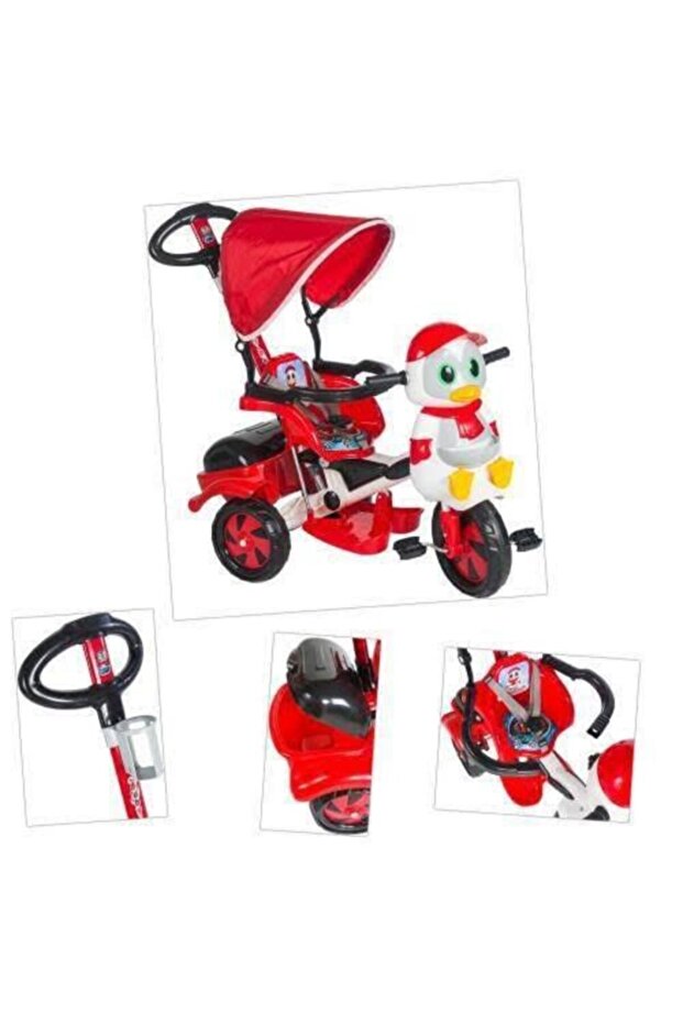 Dilaver 3 Tekerlekli Ebeveyen Kontrollü Bisiklet Mavi - 1