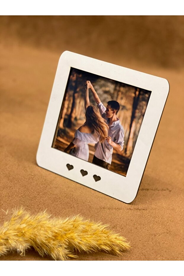 Çerçeve Mini Kalp Detaylı - 3