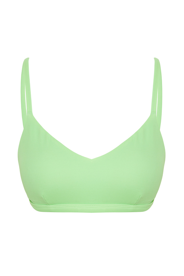 Yeşil Bralet Core Bikini Üstü TBESS21BU0104 - 6