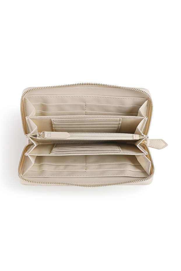 DIVINA ZIP KOLEM PENĚŽENKA BÉŽOVÁ VPS1R4155G - 2