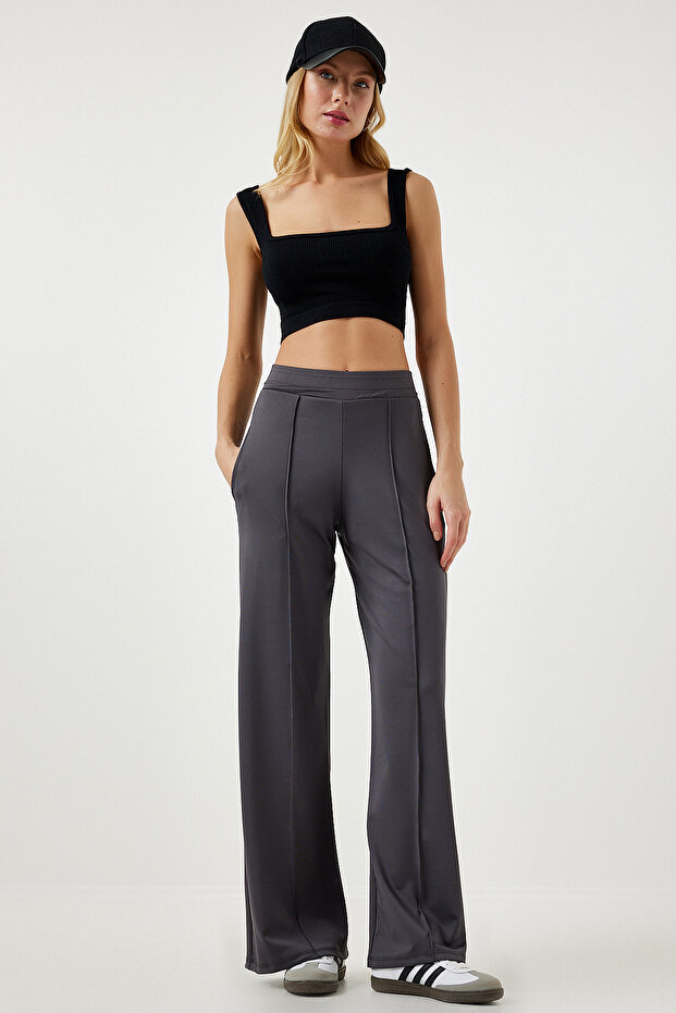 İp Askılı Midi Triko Elbise - 2