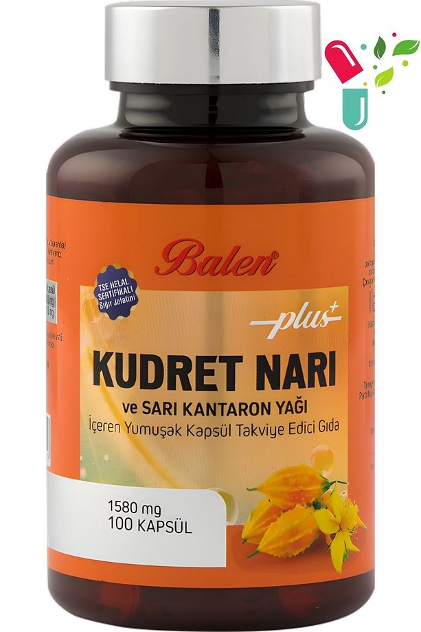 Kudret Narı Ve Sarı Kantaron Yağı Soft Kapsül 100 Kapsül - 1