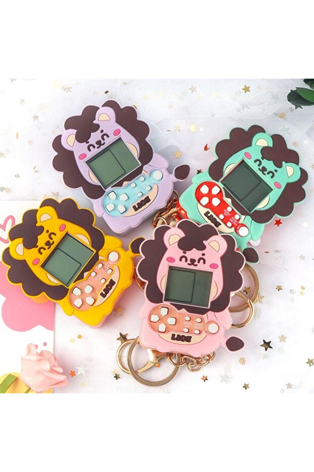 Game Player Tetris Keychain Hand Toy with 23 Different Versions