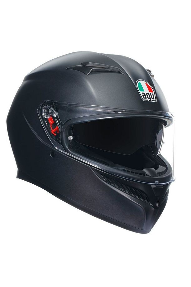 K3 MPLK Mono Kapalı Kask (Mat Siyah) - 1