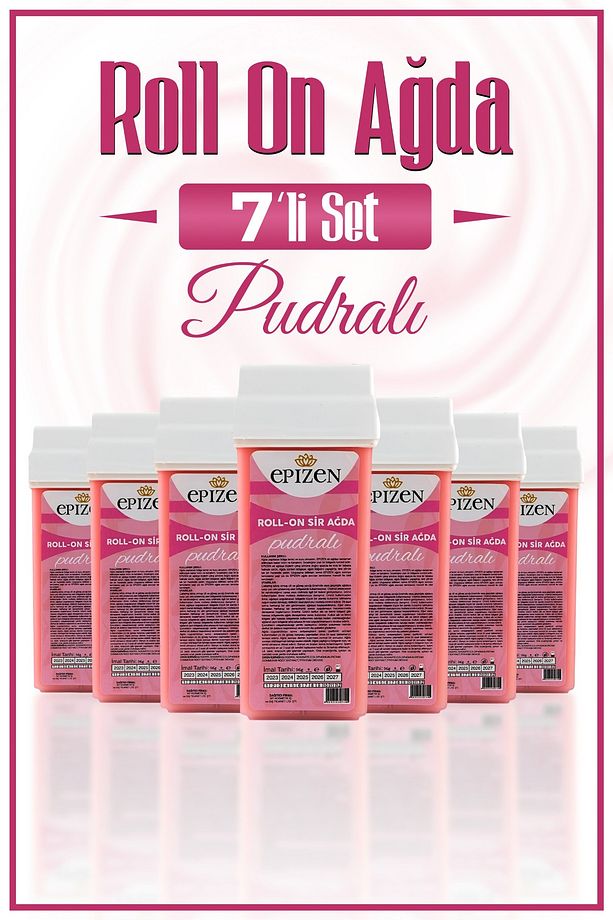 Pudralı Roll-On Kartuş Ağda 7 Adet - 1