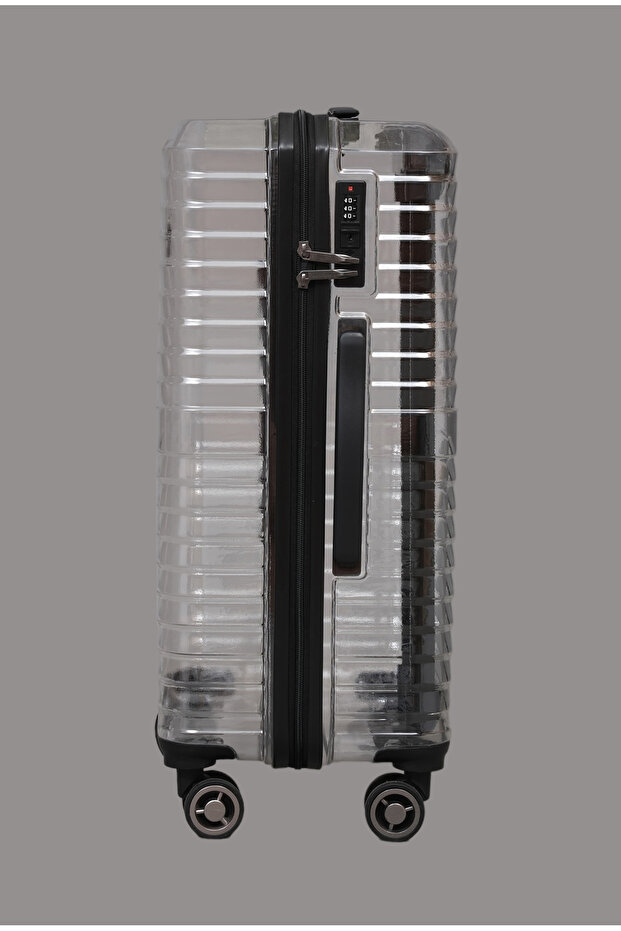 Polikarbon Şeffaf valiz 3'lü set - 3