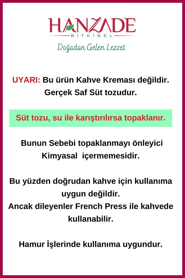 Saf Süt Tozu 100 Gr - 2