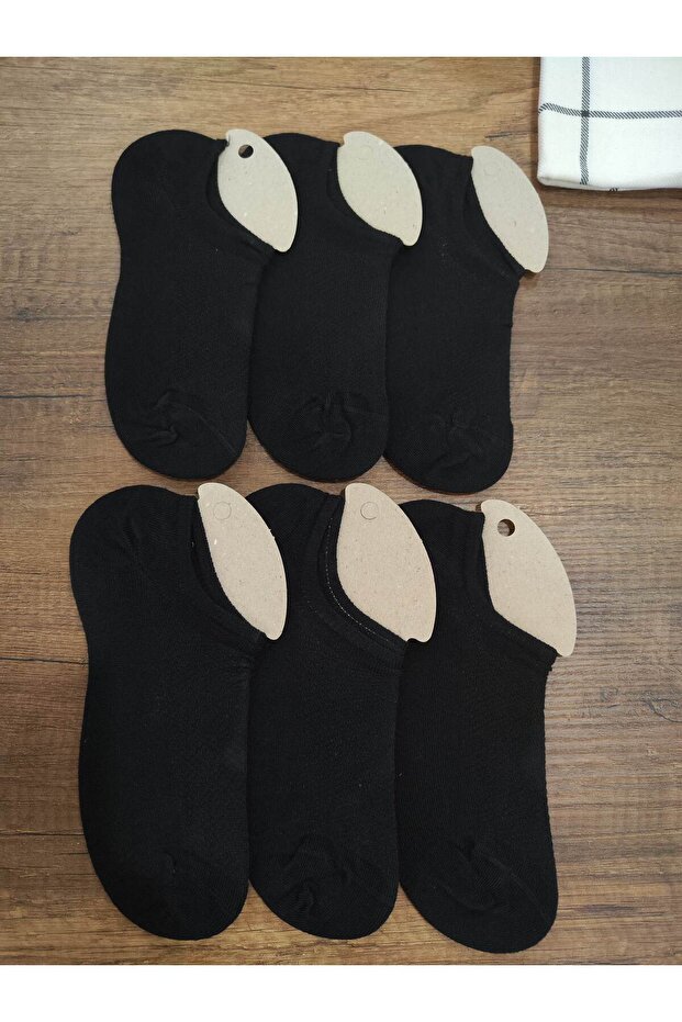 Women's 6 Pairs Bamboo Mesh Toe Seamless Snekers Socks