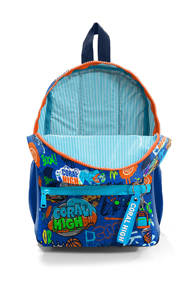 حقيبة ظهر صغيرة بتصميم جرافيتي من ساكس - حجرتين 23567 - 3