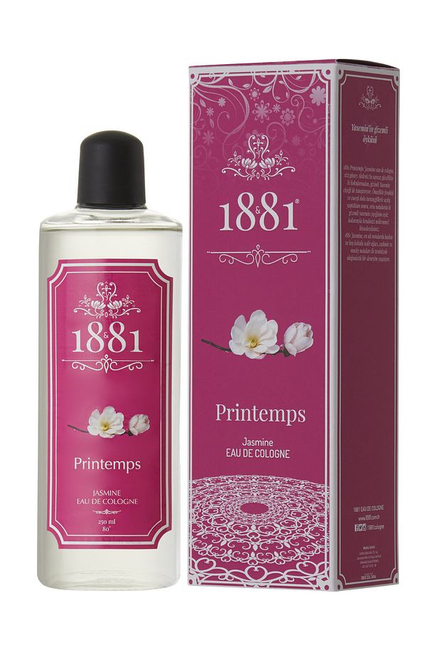 Printems & Jasmine Kolonya 250 Ml Cam Şişe 80 Derece - 1