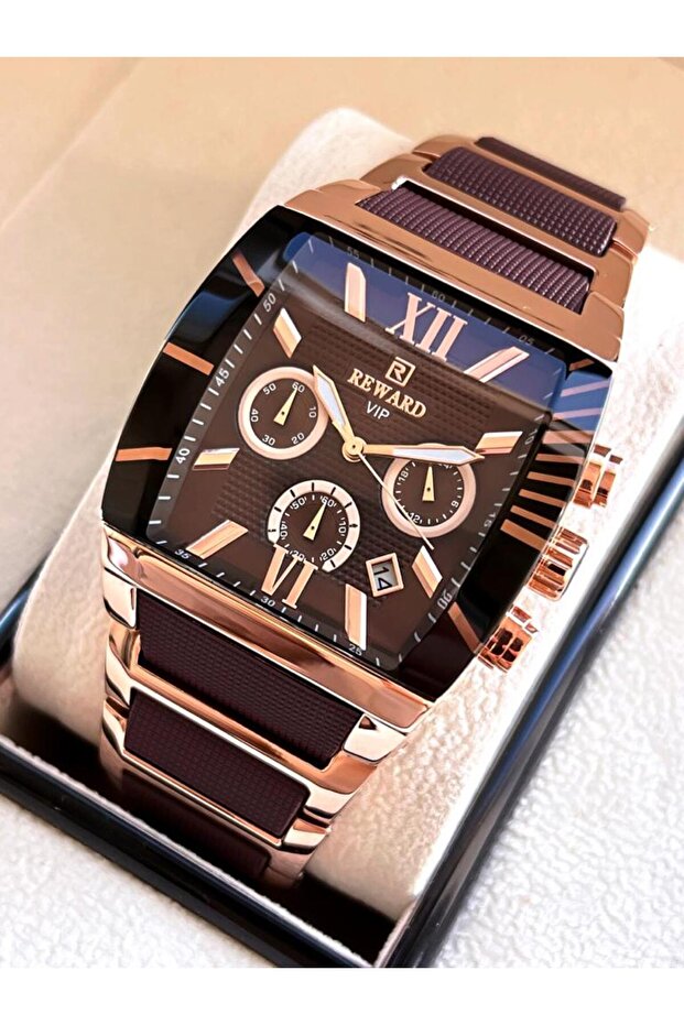 Rwd.40 Reward Steel/Silicone Cord Inner Functions Active 3 Atm Water Resistant Erkek Kol Saat