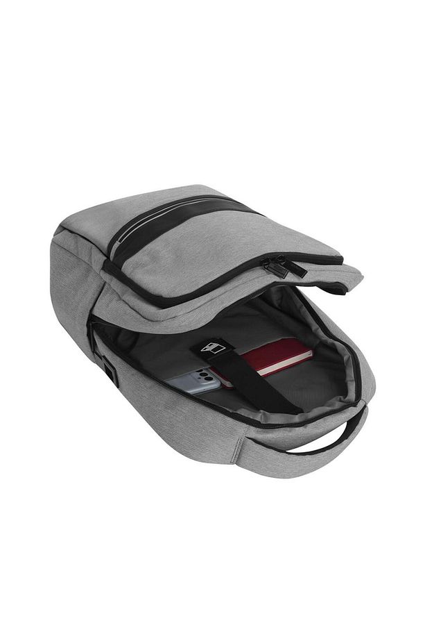 300117 14.1" Bilgisayar Notebook Sırt Çantası - Gri - 4