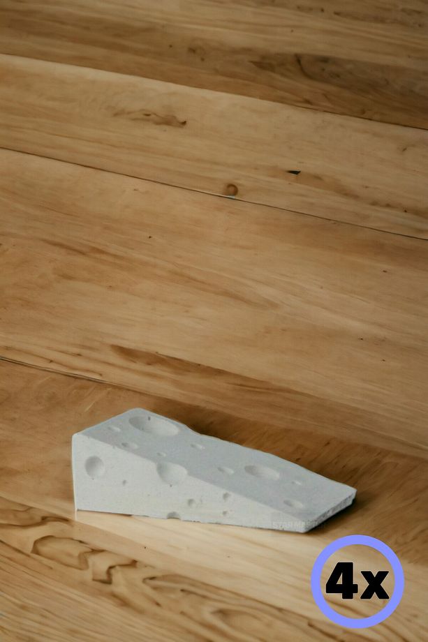 Kapı Takozu Kapı Tutacağı Kapı Stoperi Kapı Durdurucu Beyaz 4 Adet Model 6 - 1