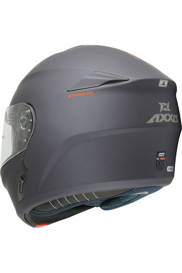 Storm SV Solid A2 Matt Titanium XXL 63-64cm Helmet 2206 - 3