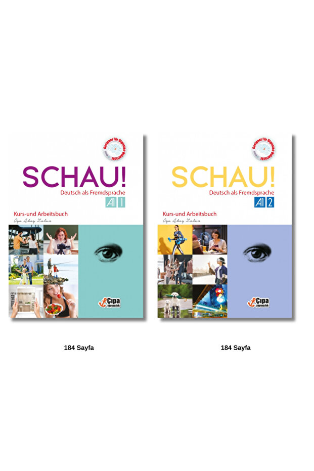 Schau Deutsch Als Fremdsprache Kurs-und Arbeitsbuch A1.1 /A1.2 Set (2 Books)
