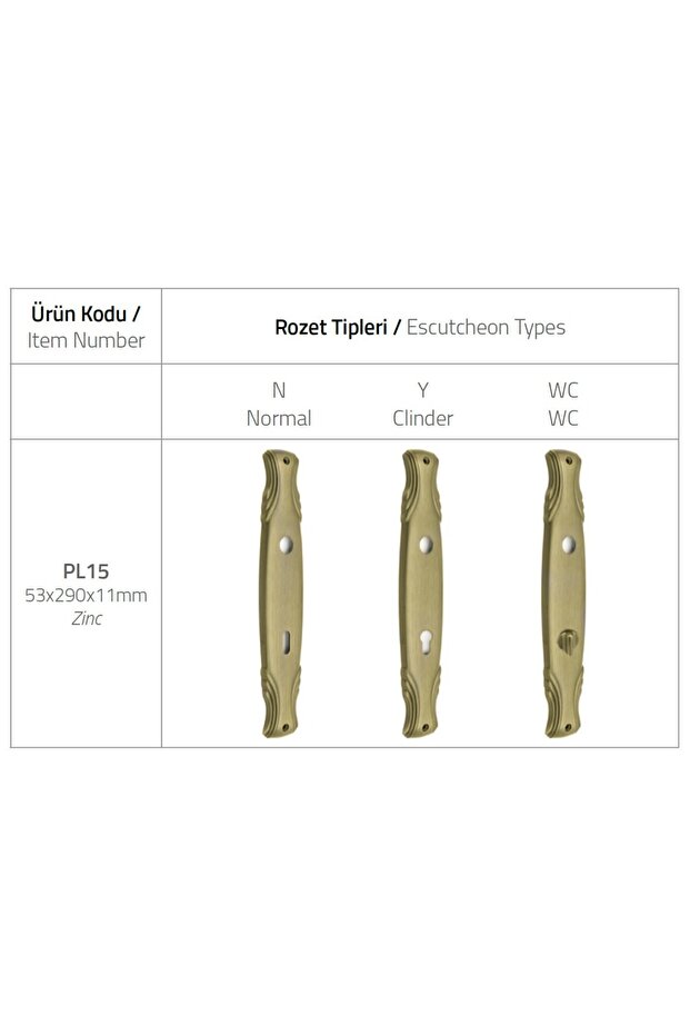 Dıana Antik Aynalı Kapı Kolu Oda Tipi - 2