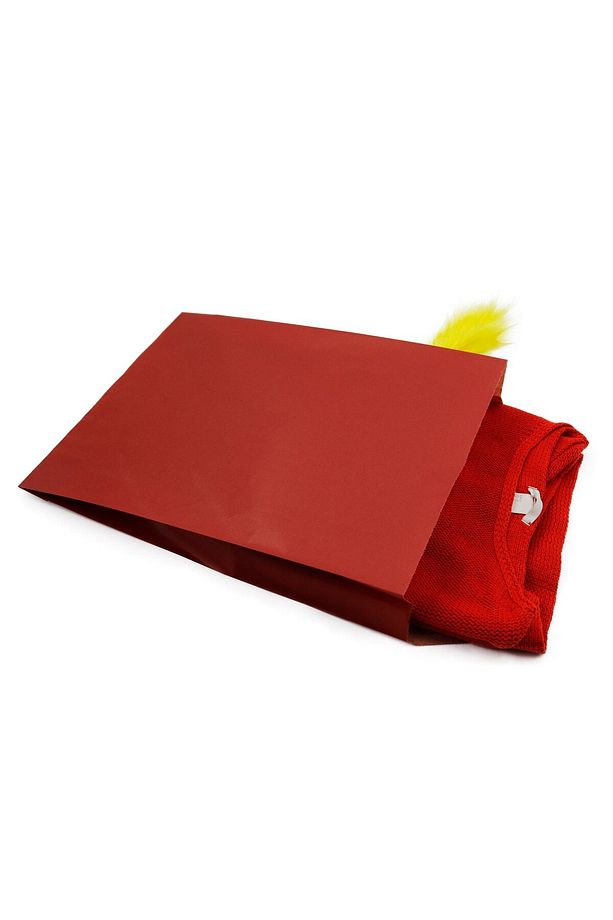 30 X 40,5 4,5 X 8 Cm Bordo 5 Adet Zarf Çanta Yapışkanlı Hediye Poşeti Hediye Paketi - 2
